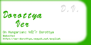 dorottya ver business card